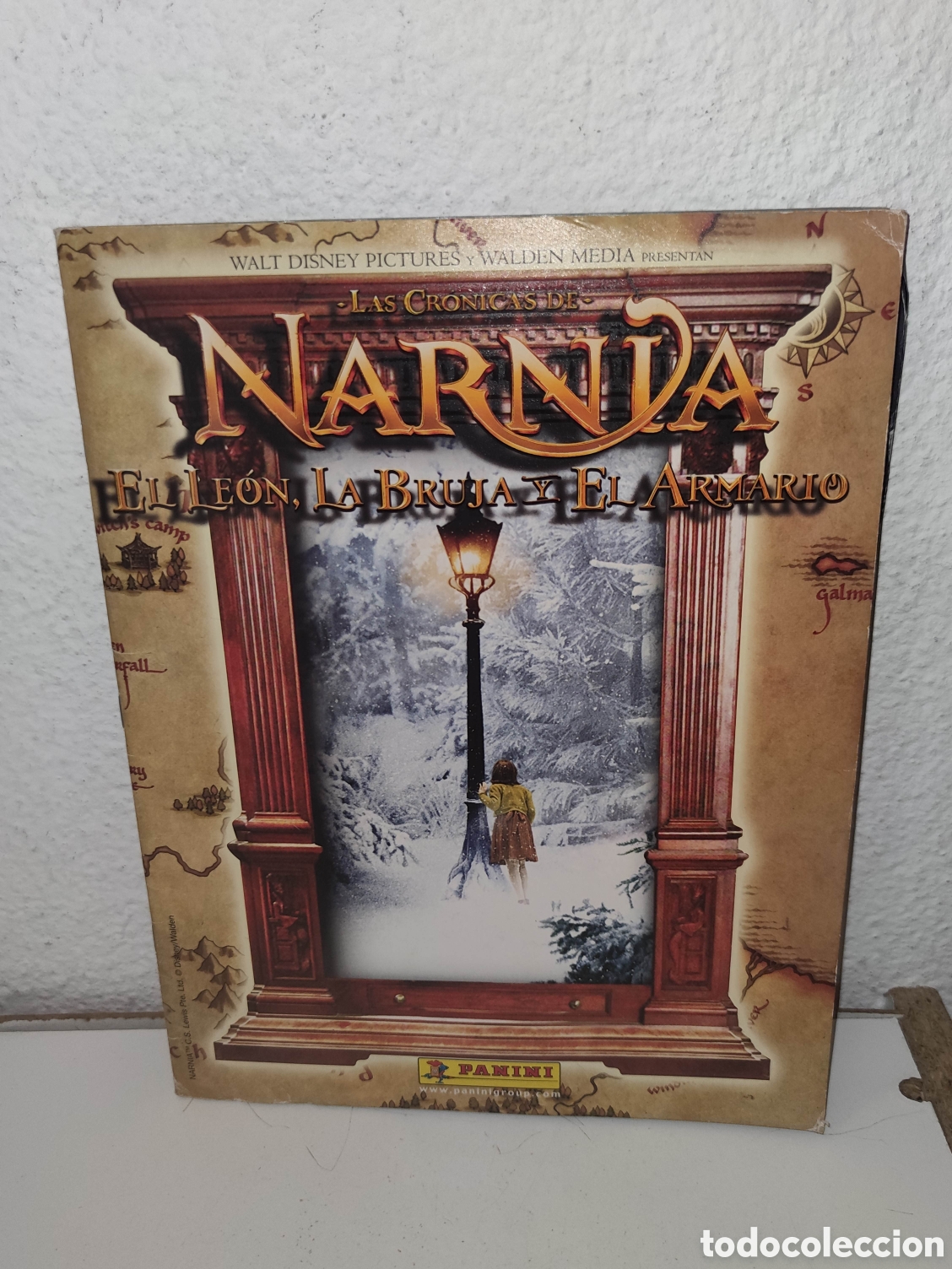 Coleccionismo &aacute;lbumes: Album de cromos incompleto - Las cronicas de Narnia / El leon, la bruja y el armario - Panini