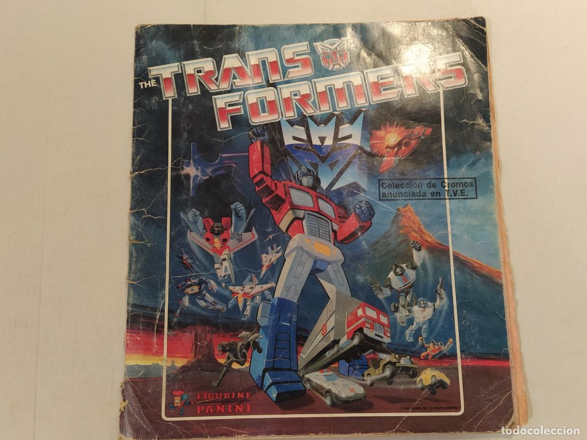 Coleccionismo &aacute;lbumes: TRANSFORMERS - PANINI - ALBUM DE CROMOS INCOMPLETO -VER FOTOS-(V-28.283)
