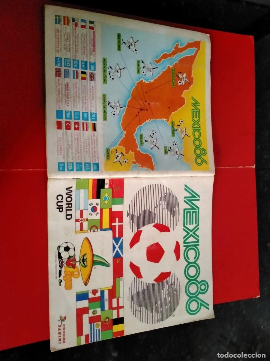 Coleccionismo &aacute;lbumes: album de cromos de mexico 86 a falta de uncromo