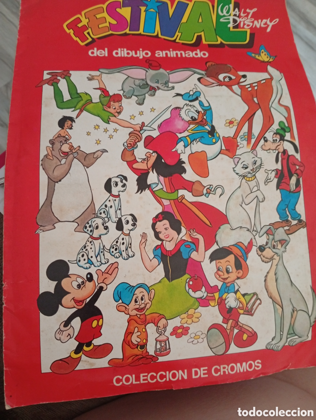 Coleccionismo &aacute;lbumes: &Aacute;lbum cromos festival Disney
