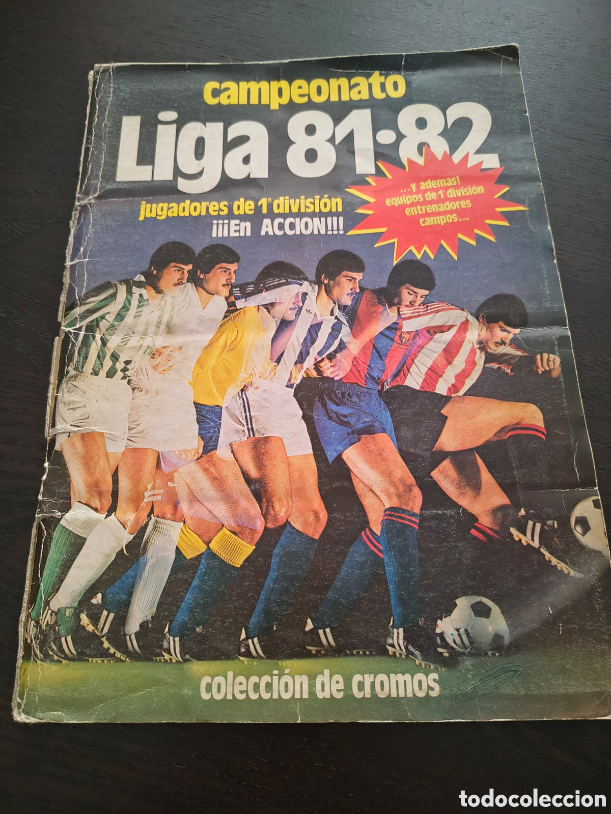 Colecionismo Cadernetas: &Aacute;lbum Cromos Liga 81/82 Colecci&oacute;n
