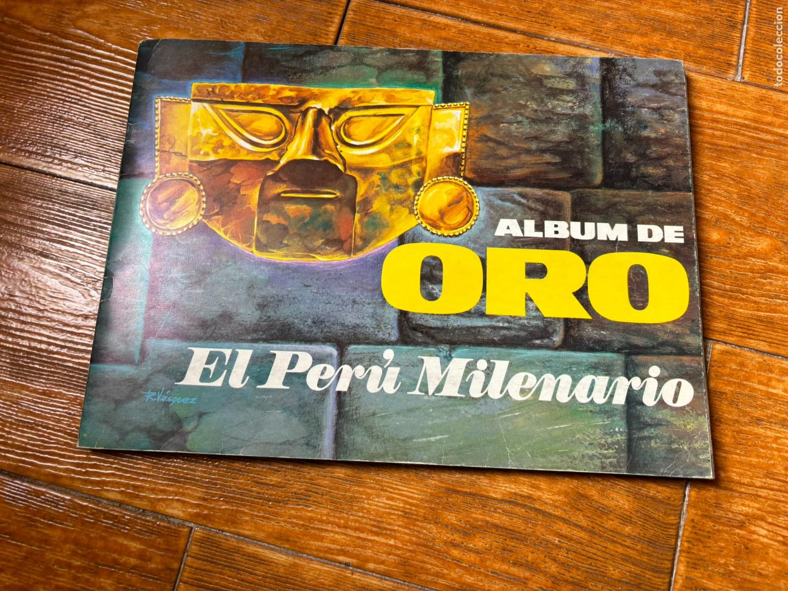 Coleccionismo &aacute;lbumes: ALBUM DE CROMOS EL PERU MILENARIO INCOMPLETO