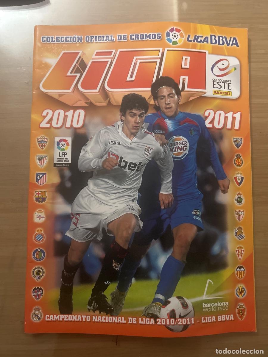 Coleccionismo &aacute;lbumes: Album de cromos de futbol vacio L2010-2010 nuevo plancha Este 09-10 Messi