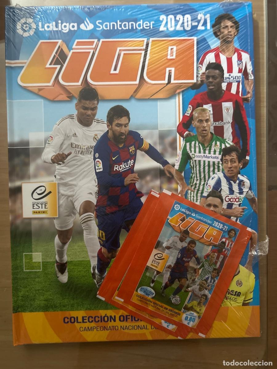Coleccionismo &aacute;lbumes: Album de cromos de futbol vacio TAPA 2020 DURA L2019 0 nuevo plancha Este 09-10 Messi