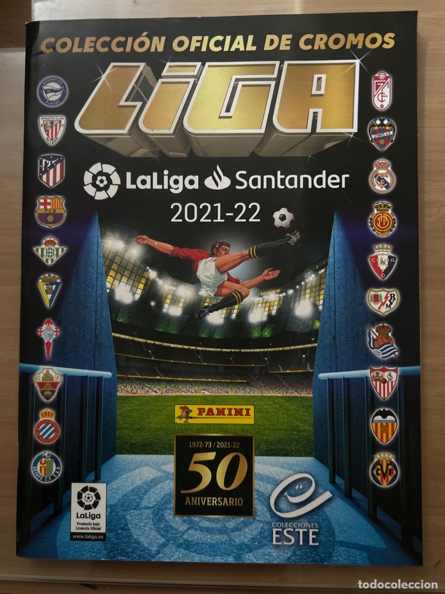 Coleccionismo &aacute;lbumes: Album de cromos de futbol vacio 2021 L2019 0 nuevo plancha Este 09-10 Messi