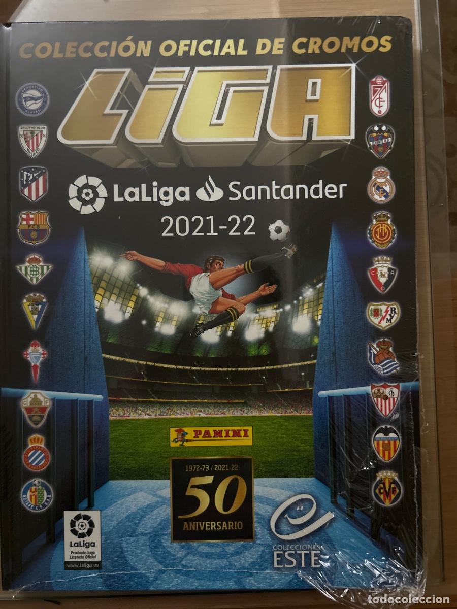 Coleccionismo &aacute;lbumes: Album de cromos de futbol vacio TAPA DIRA 2021 L2019 0 nuevo plancha Este 09-10 Messi