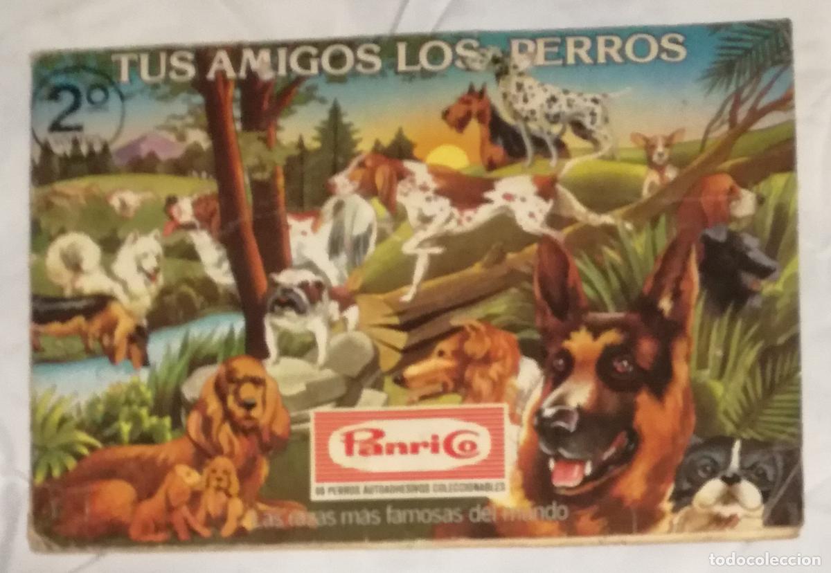 Coleccionismo &aacute;lbumes: Album Tus amigos los perros; Panrico - Contiene 44 cromos