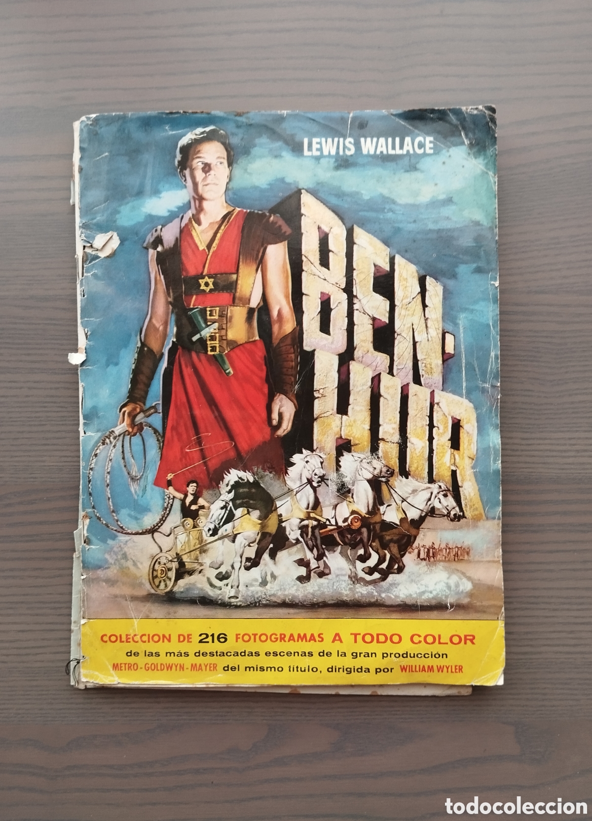 Coleccionismo &aacute;lbumes: &Aacute;lbum de cromos de Ben-Hur