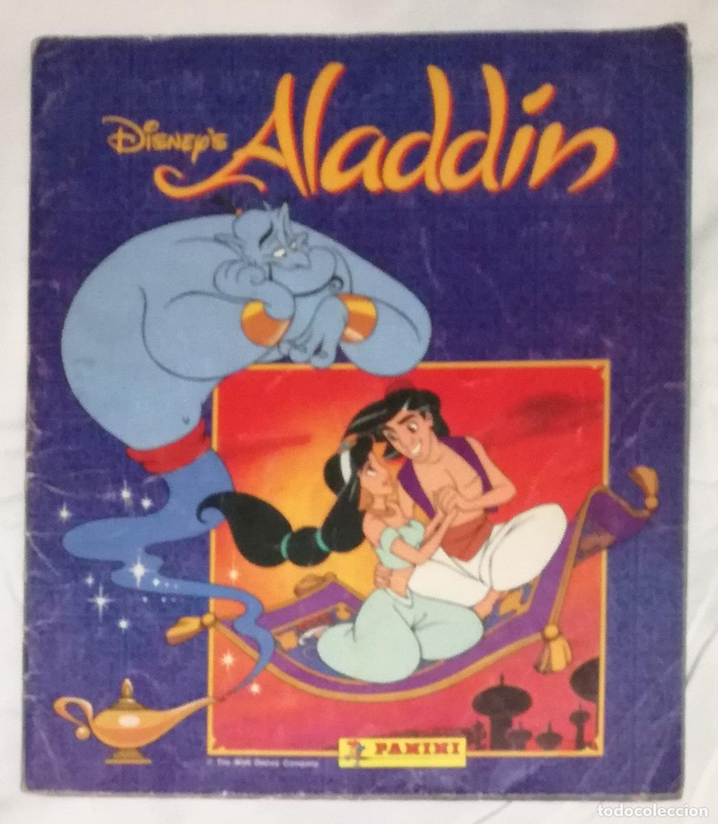 Coleccionismo &aacute;lbumes: Album Aladdin; Panini - Completo excepto una hoja arrancada