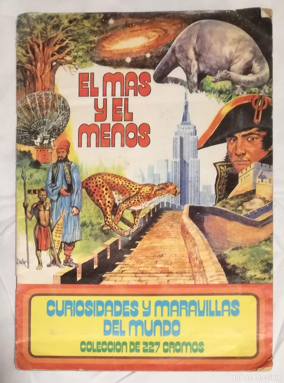 Coleccionismo &aacute;lbumes: Album El mas y el menos; Ruiz Romero - A falta de 26 cromos