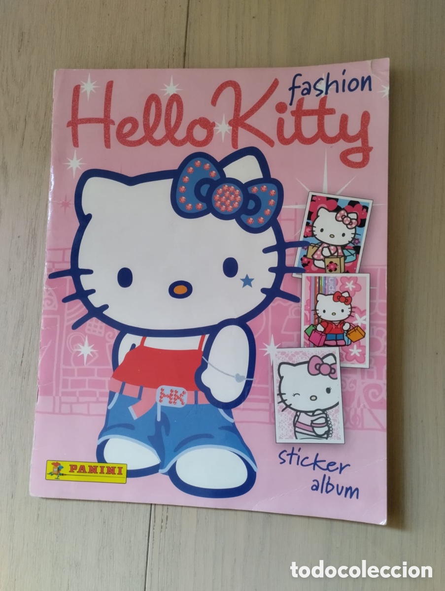 Coleccionismo &aacute;lbumes: Hello Kitty fashion. Album de cromos