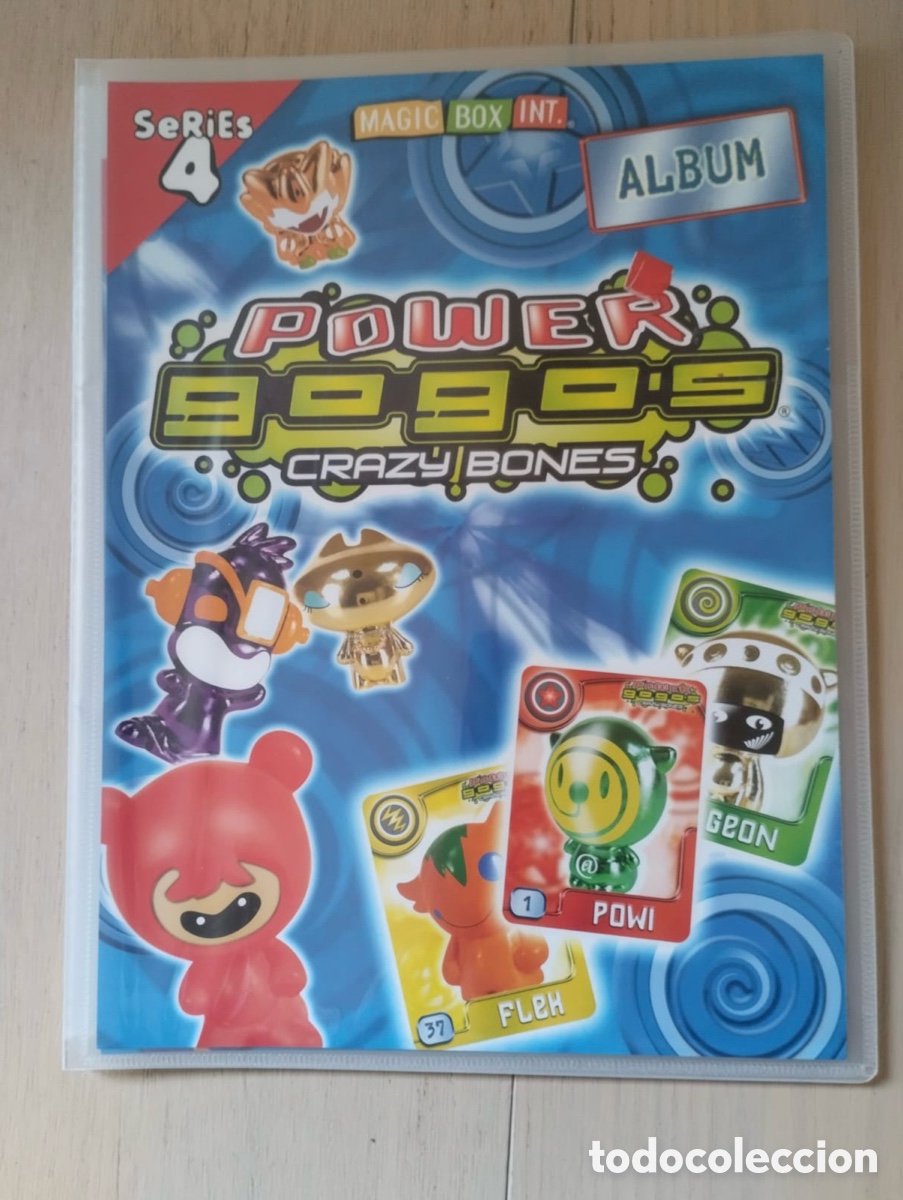 Coleccionismo &aacute;lbumes: Power Gogos. Album de cromos