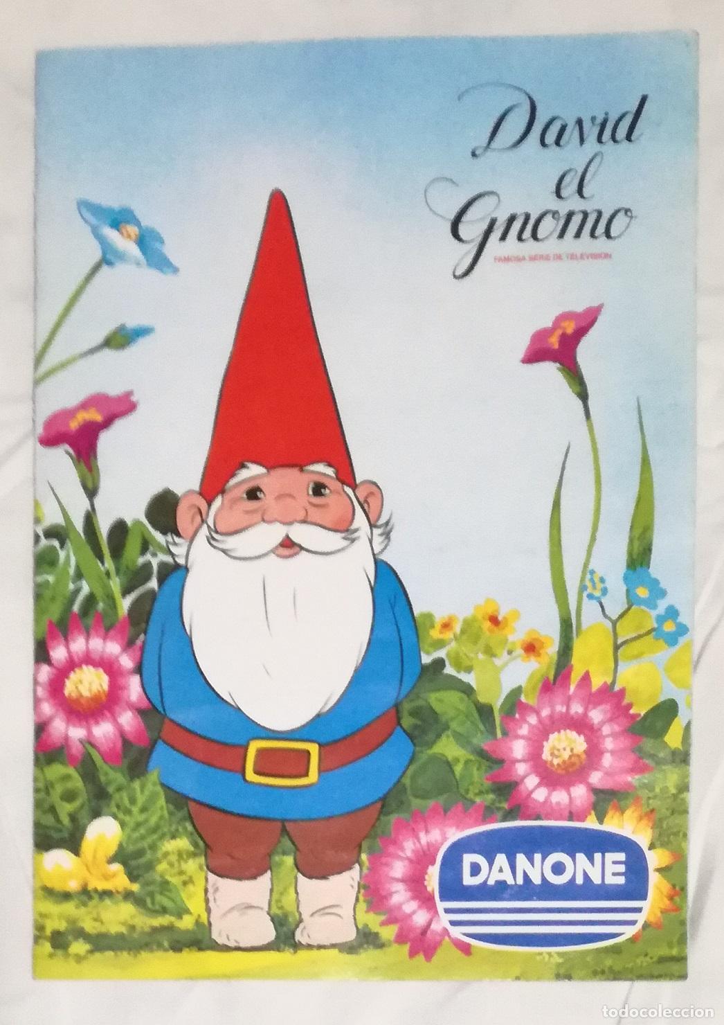 Coleccionismo &aacute;lbumes: Album David el gnomo; Danone, 1985 - A falta de 1 cromo (muchos sueltos)