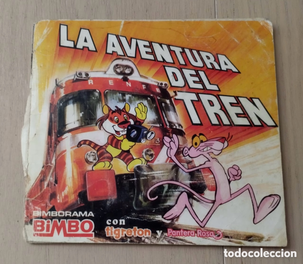 Coleccionismo &aacute;lbumes: La aventura del tren. Bimbo. &Aacute;lbum de cromos