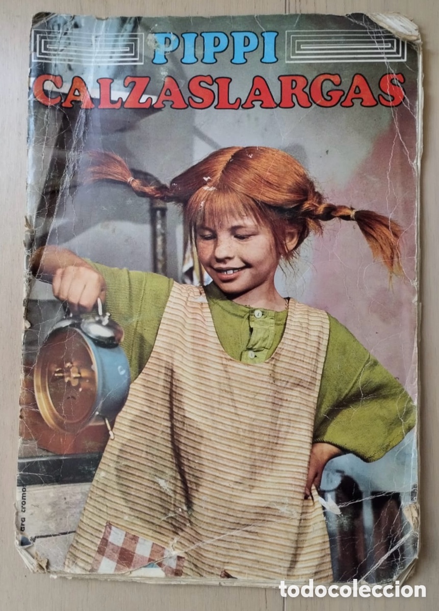 Coleccionismo &aacute;lbumes: Pippi Calzaslargas. Album de cromos completo