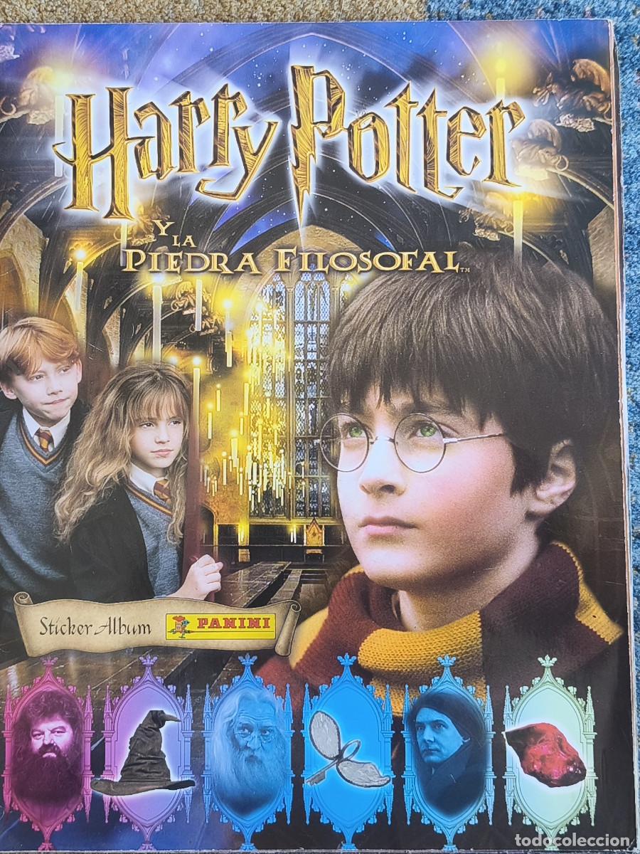 Coleccionismo &aacute;lbumes: ALBUM DE CROMOS DE HARRY POTTER LA PIEDRA FILISOFAL INCOMPLETO