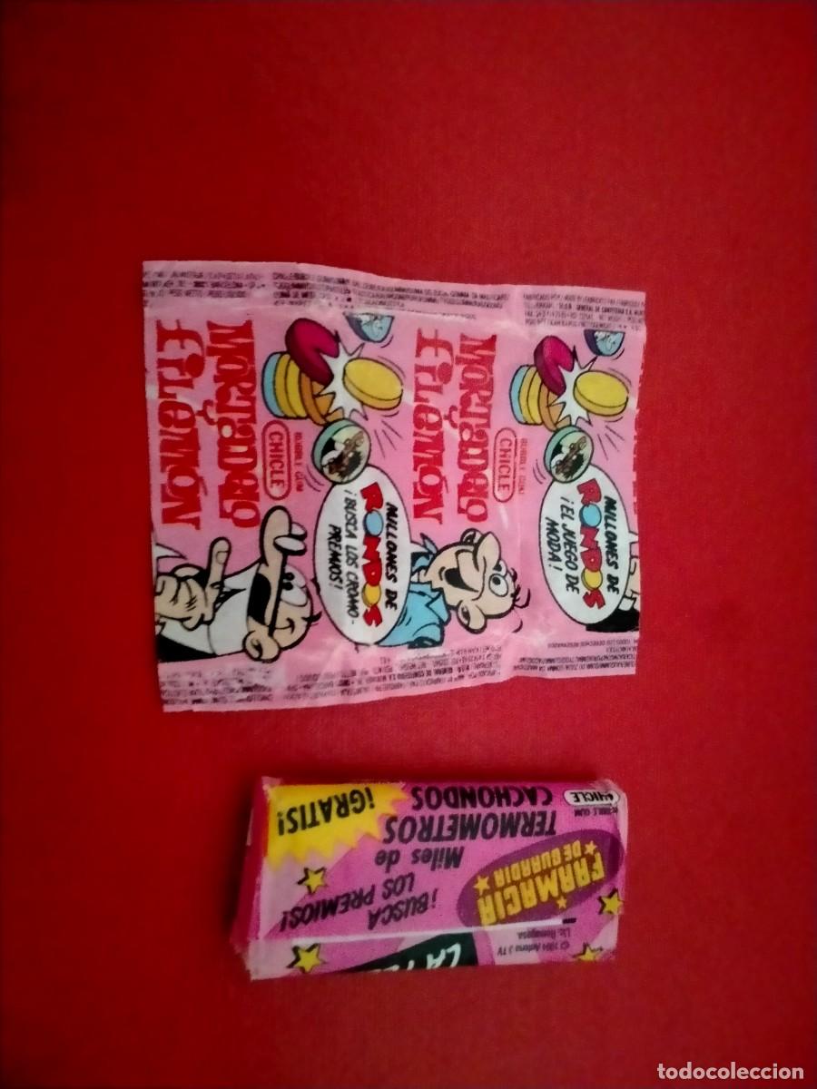 Coleccionismo &aacute;lbumes: chicle farmacia y envoltorio mortadelo