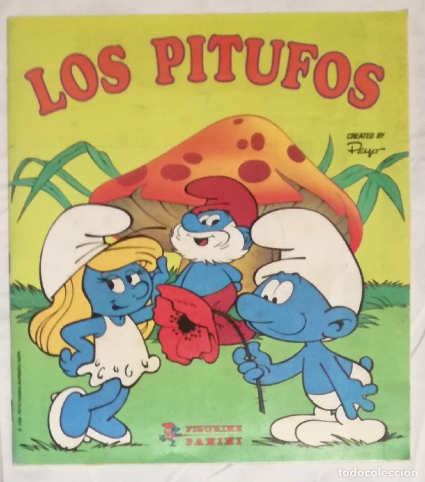 Coleccionismo &aacute;lbumes: Album los Pitufos; Panini - A falta de 13 cromos