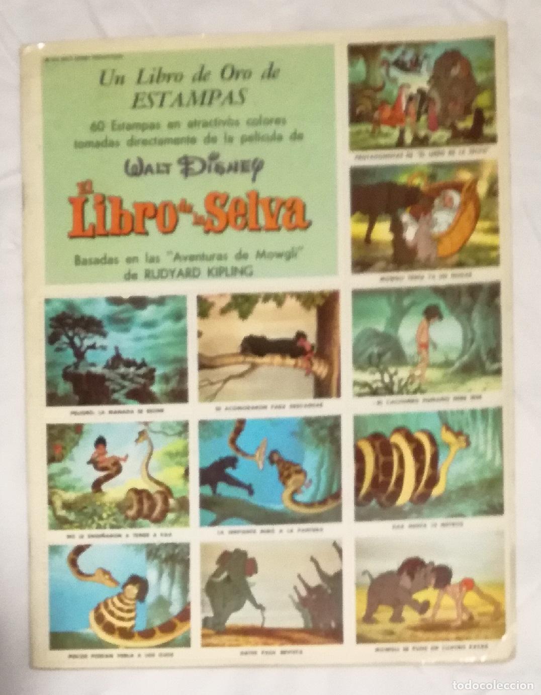 Coleccionismo &aacute;lbumes: Album El libro de la selva; Walt Disney - A falta de 1 cromo