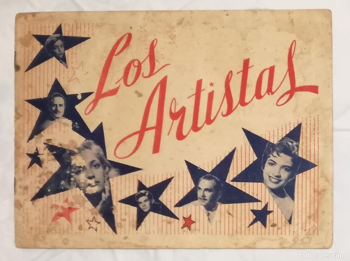 Coleccionismo &aacute;lbumes: Album Los artistas; antiguo, editado en Cuba - A falta de 4 cromos