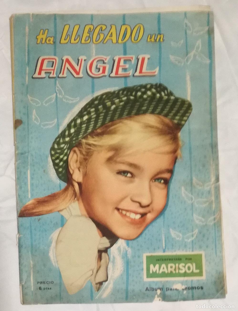 Coleccionismo &aacute;lbumes: Album Ha llegado un angel (Marisol); FHER, 1961 - A falta de 5 cromos