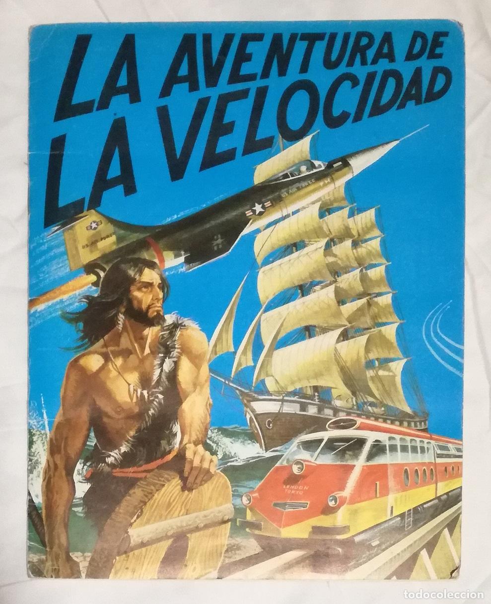 Coleccionismo &aacute;lbumes: Album La aventura de la velocidad; Difusora de Cultura, S.A. - A falta de 6 cromos
