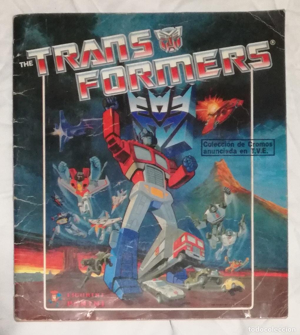 Coleccionismo &aacute;lbumes: Albun Transformers; Panini - A falta de 1 cromo