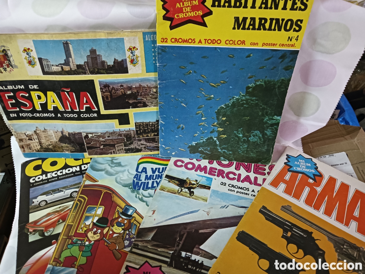 Coleccionismo &aacute;lbumes: Lote &Aacute;lbumes de Cromos. .