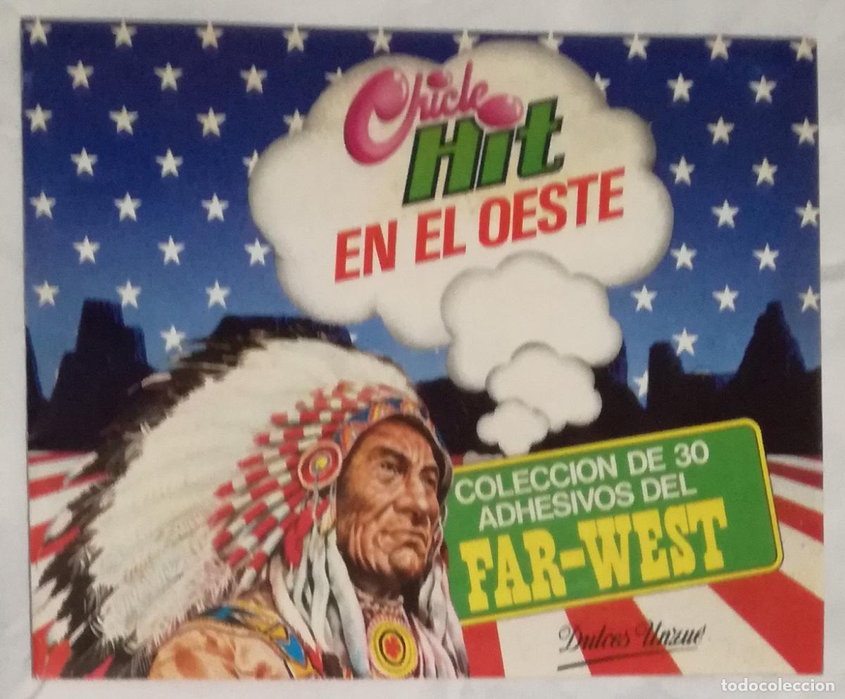 Coleccionismo &aacute;lbumes: Album Chicle Hit en el Oeste, Far-West; Edita Dulces Unzue - Vacio, plancha