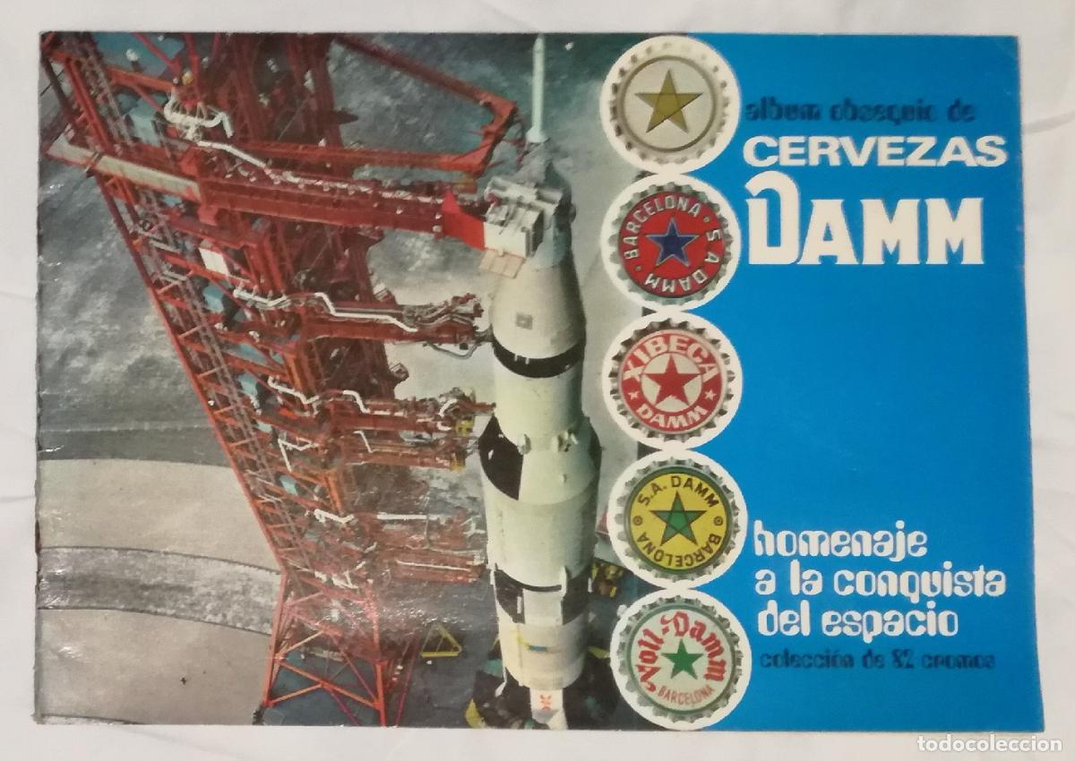 Coleccionismo &aacute;lbumes: Album Homenaje a la conquista del espacio; Cervezas Damm - Vacio, plancha