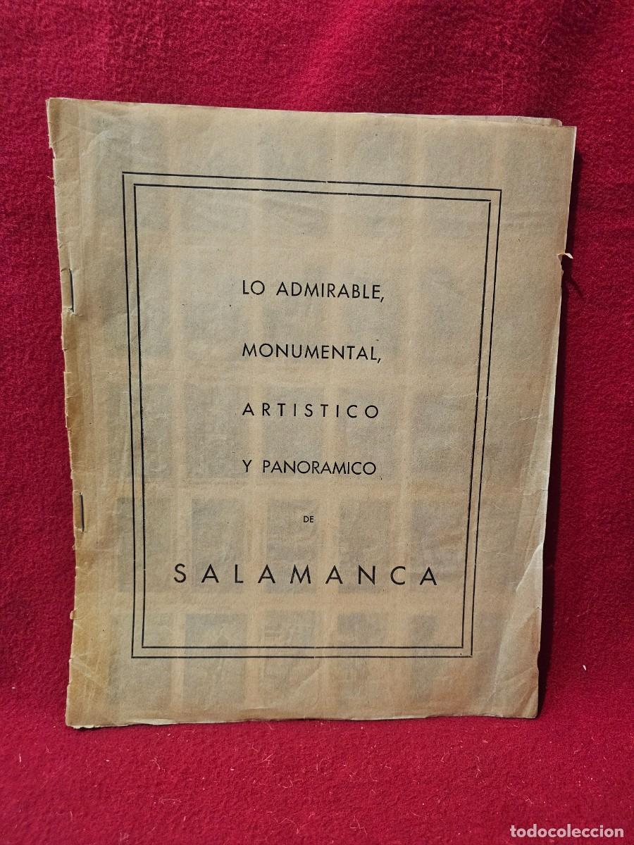 Coleccionismo &aacute;lbumes: ALBUM CON 206 CROMOS SIN PEGAR. LO ADMIRABLE MONUMENTAL, ARTISTICO Y PANORAMICO DE SALAMANCA.