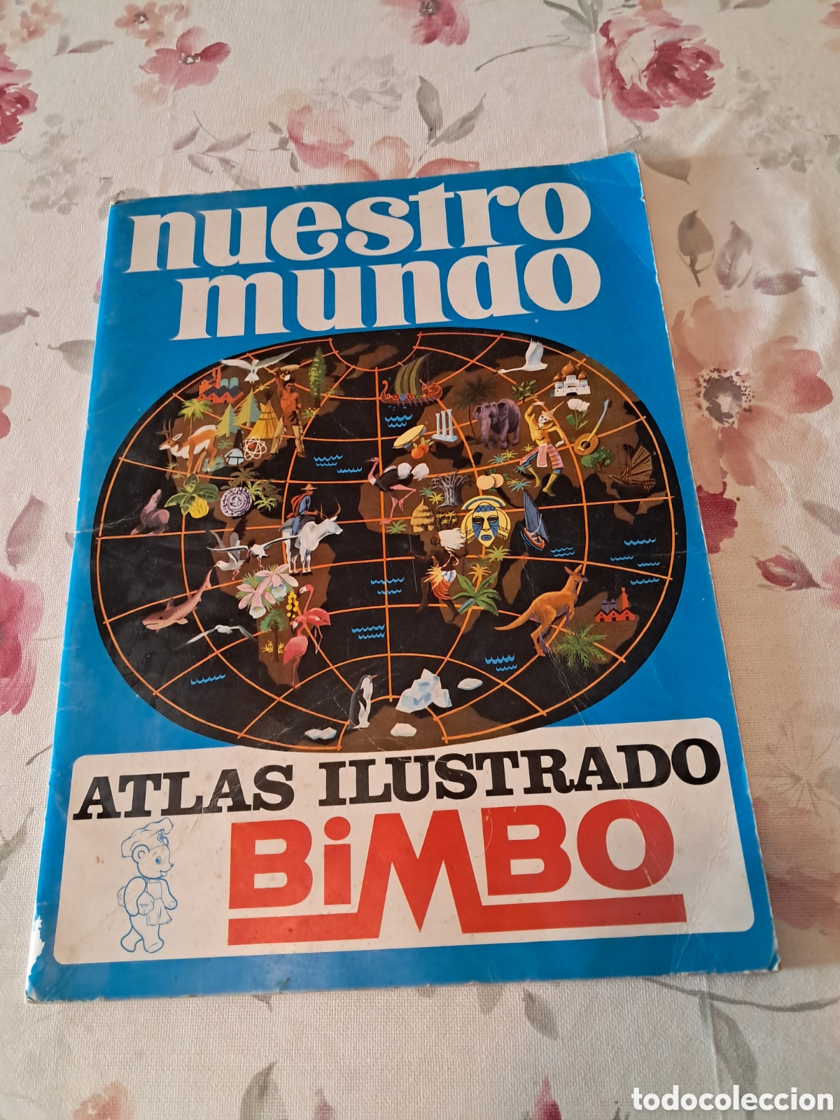 Coleccionismo &aacute;lbumes: Album bimbo nuestro mundo atlas ilustrado