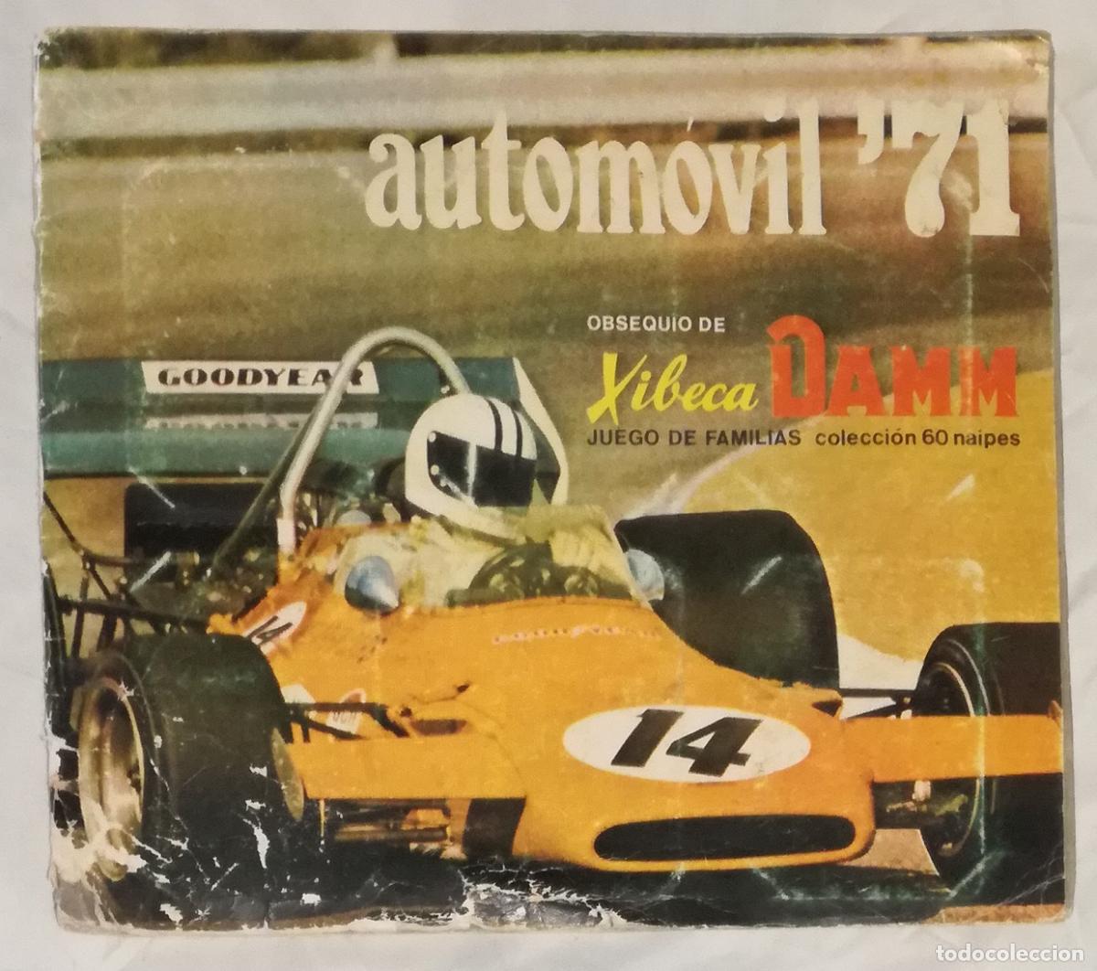 Coleccionismo &aacute;lbumes: Album Automovil 71; Xiveca Damm - A falta de 1 cromo