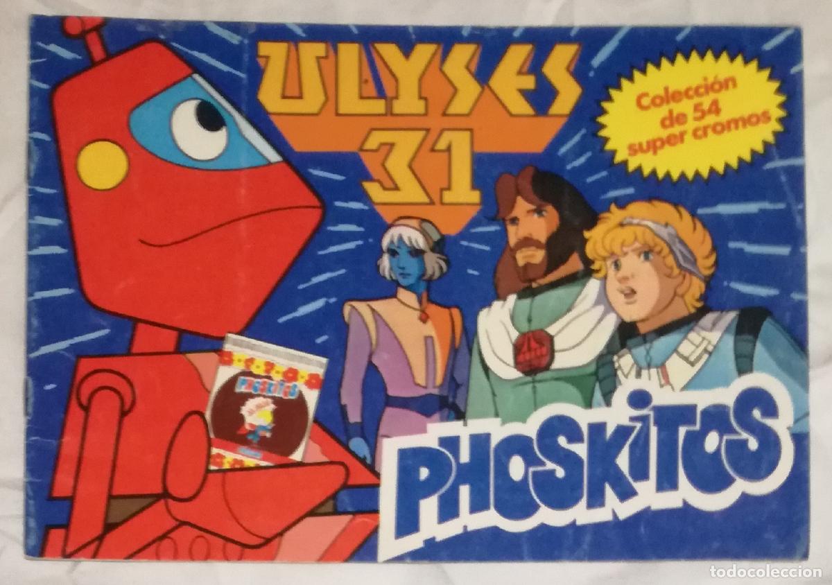 Coleccionismo &aacute;lbumes: Album Ulyses 31 (Ulises 31); Phoskitos - Vacio plancha, muy nuevo
