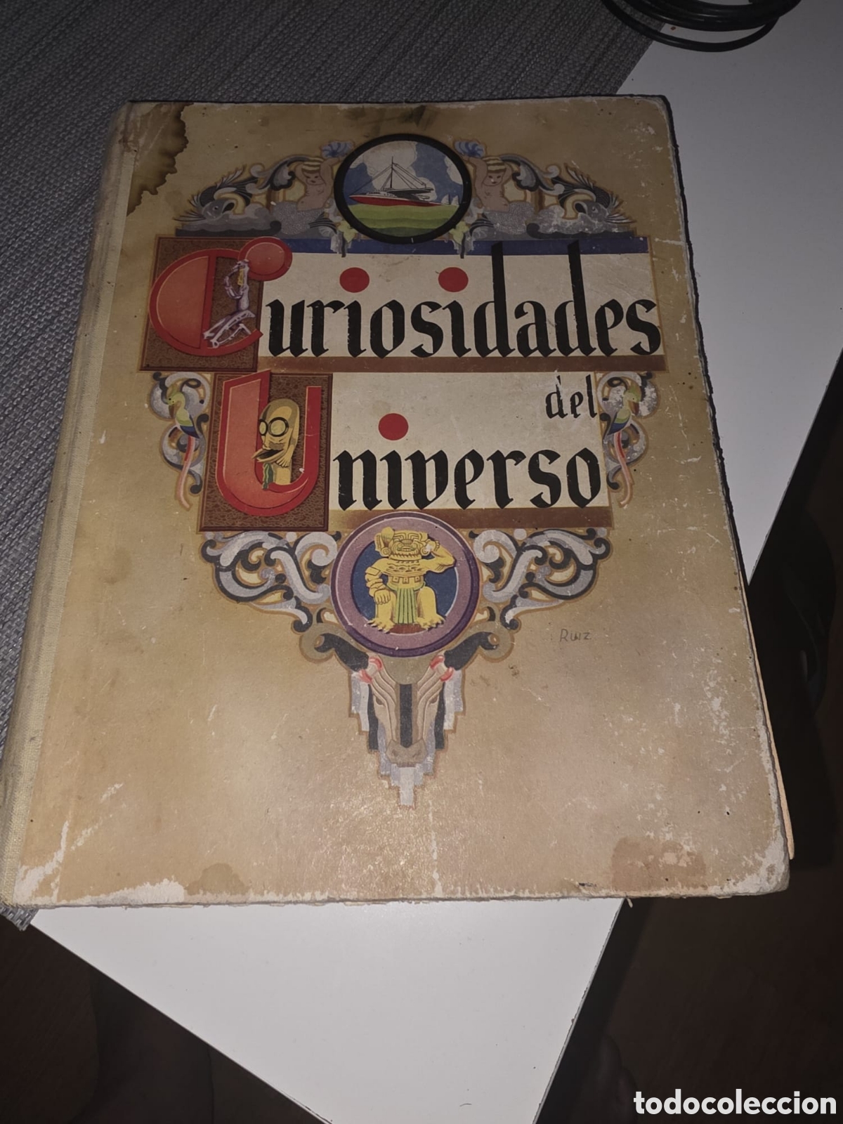 Coleccionismo &aacute;lbumes: Album Libro Curiosidades del Universo Nestl&eacute; 1933 incompleto