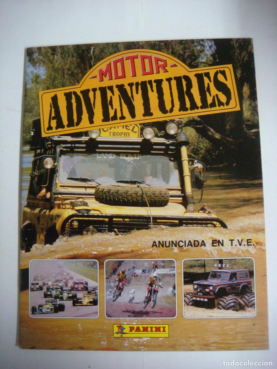 Coleccionismo &aacute;lbumes: ALBUN VACIO DE MOTOR ADVENTURES DE PANINI(#)