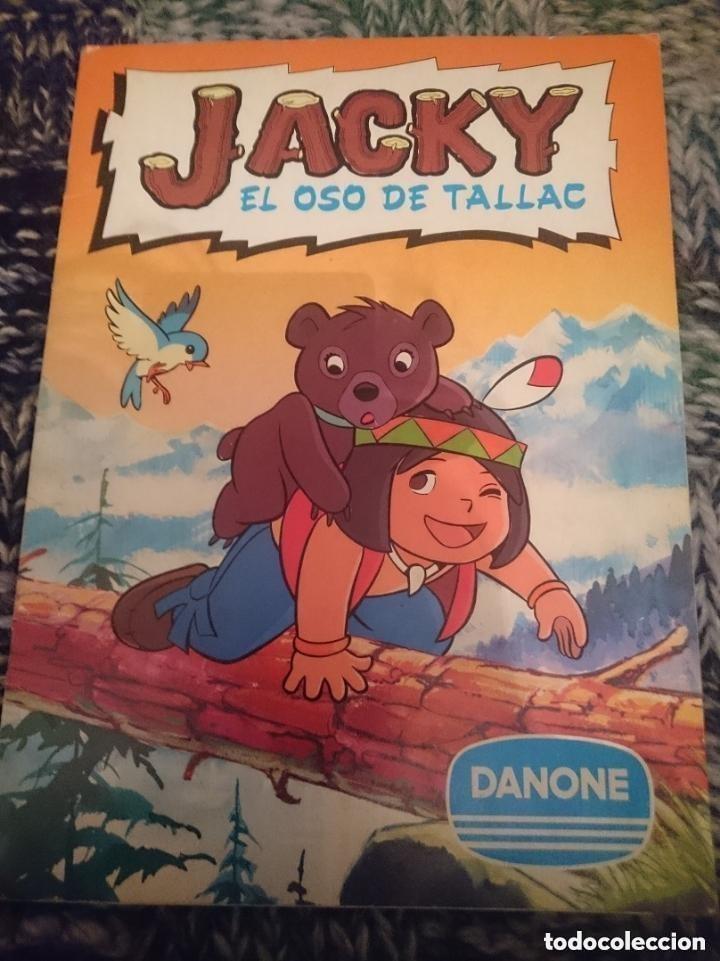 Coleccionismo &aacute;lbumes: ALBUM INCOMPLETO - JACKY EL BOSQUE DE TALLAC -FALTAN SOLO 5 CROMOS ---LEER DETALLES