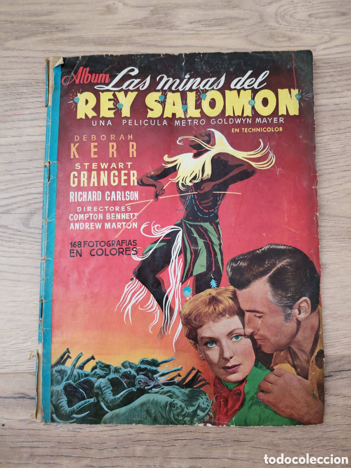 Coleccionismo &aacute;lbumes: &Aacute;lbum Las Minas del Rey Salom&oacute;n (1950) - Cliper