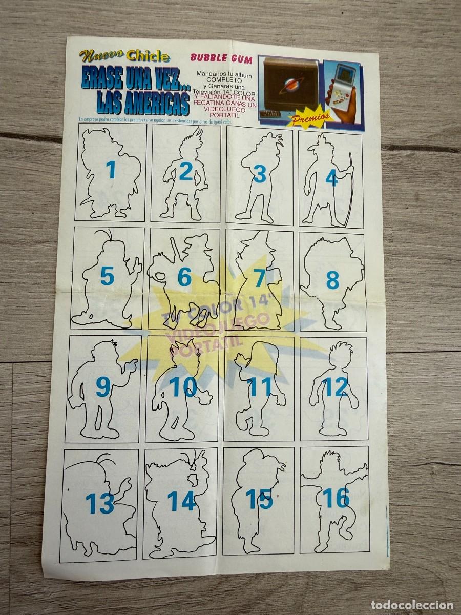Coleccionismo &aacute;lbumes: &Aacute;lbum vac&iacute;o chicle - &Eacute;rase una vez... Las Am&eacute;ricas