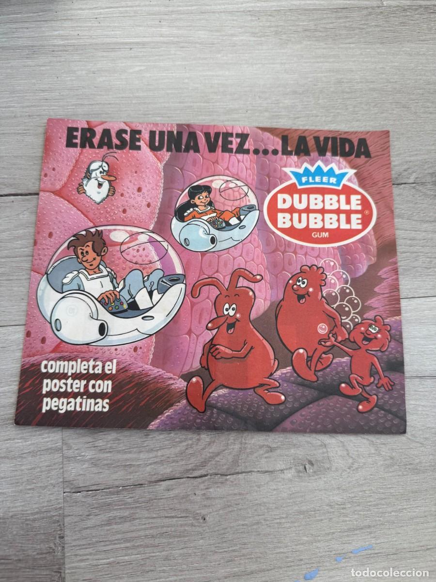 Coleccionismo &aacute;lbumes: &Aacute;lbum vac&iacute;o chicle - &Eacute;rase una vez... La vida Fleer Dubble Bubble