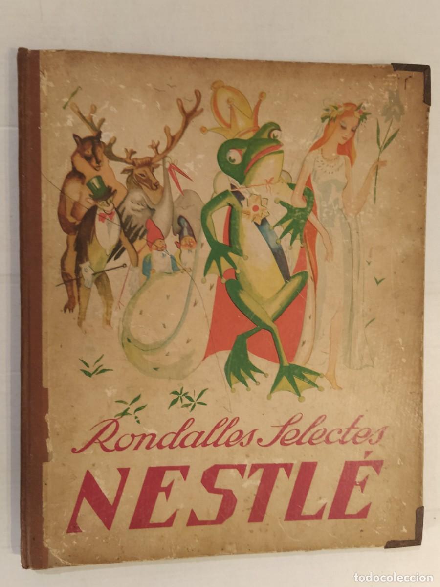 Coleccionismo &aacute;lbumes: RONDALLES SELECTES NESTLE - INCOMPLET - EN CATALA - ALBUM DE CROMOS INCOMPLETO -VER FOTOS