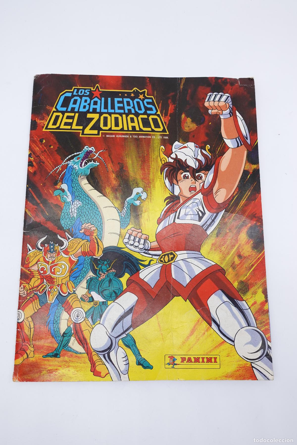 Coleccionismo &aacute;lbumes: &Aacute;LBUM DE CROMOS &rdquo;LOS CABALLEROS DEL ZODIACO&rdquo; (PANINI, INCOMPLETO)