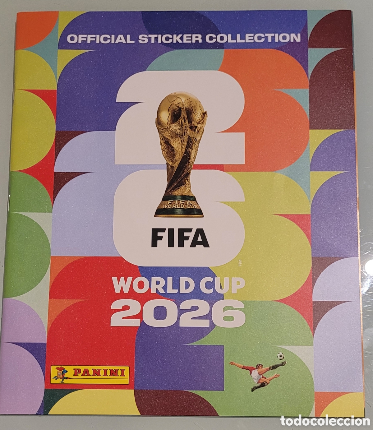 Coleccionismo &aacute;lbumes: &Aacute;lbum vac&iacute;o plancha del mundial de f&uacute;tbol 2026 de Panini FIFA edici&oacute;n espa&ntilde;ola