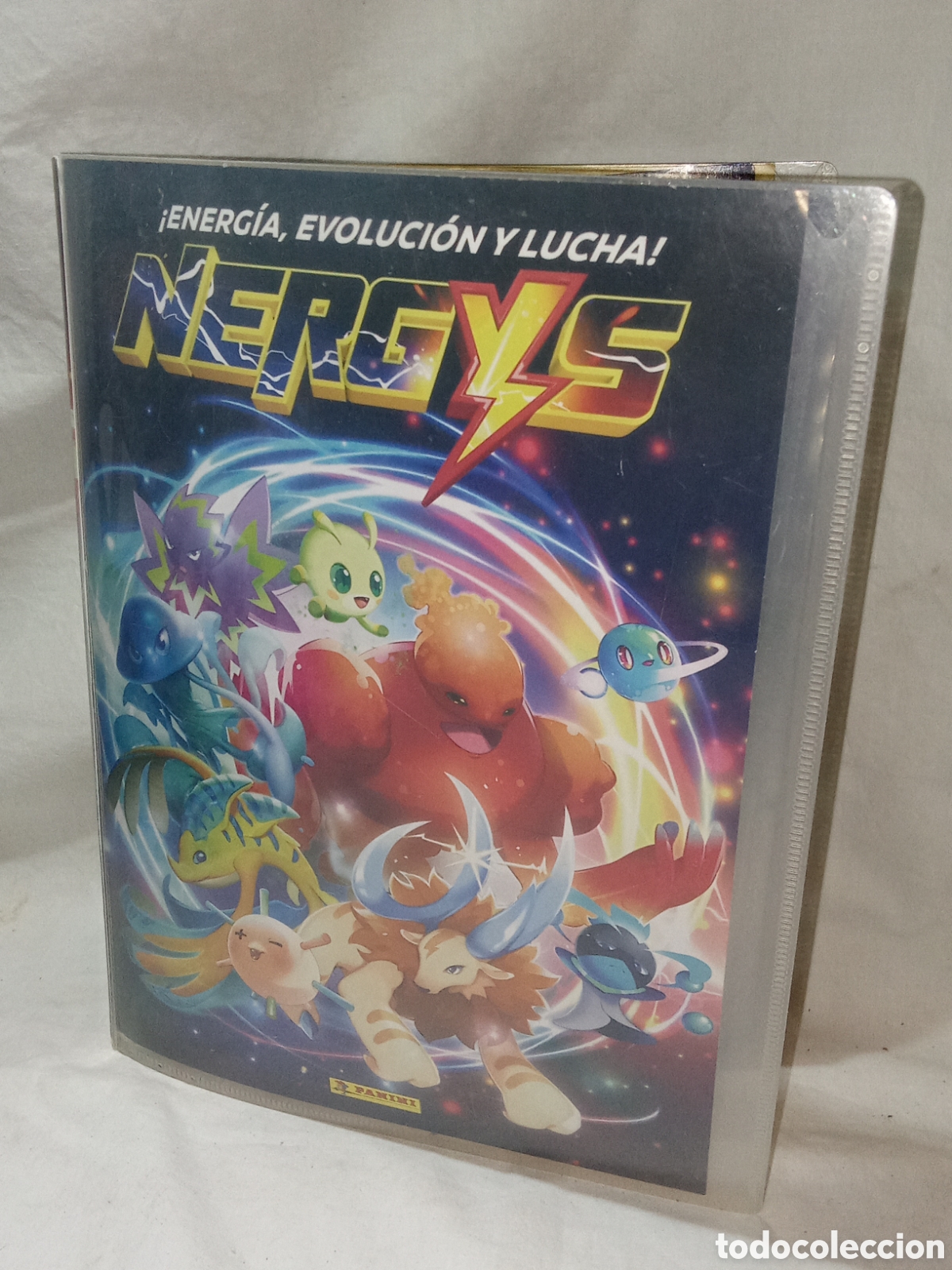 Coleccionismo &aacute;lbumes: &Aacute;LBUM CASI COMPLETO DE NERGYS DE PANINI CON MUCHOS REPETIDOS
