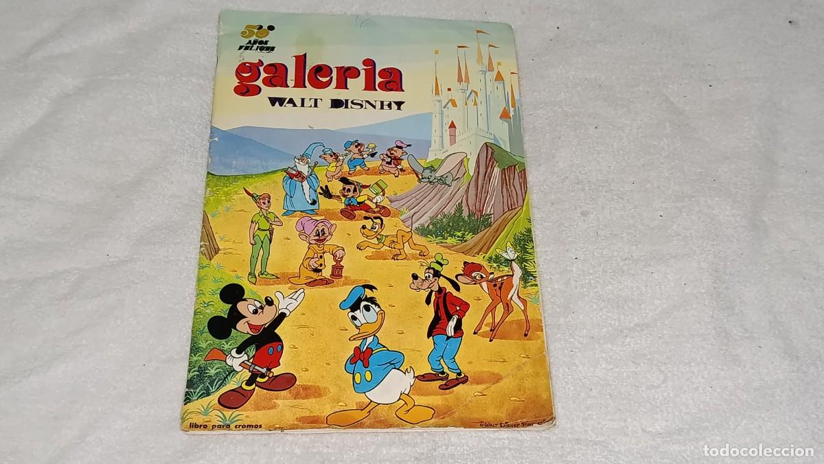 Coleccionismo &aacute;lbumes: ANTIGUO ALBUM DE CROMOS GALERIA WALT DISNEY 50 A&Ntilde;OS FELICES EDITORIAL FHER A&Ntilde;O 1972