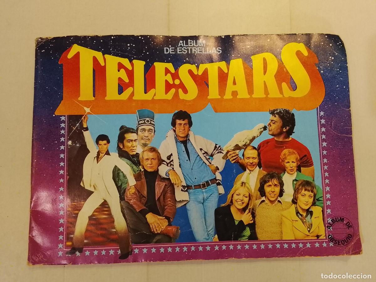 Coleccionismo &aacute;lbumes: TELE STARS ALBUM DE ESTRELLAS - ALBUM DE CROMOS INCOMPLETO - FALTAN POCOS -VER FOTOS-(V-28.393)