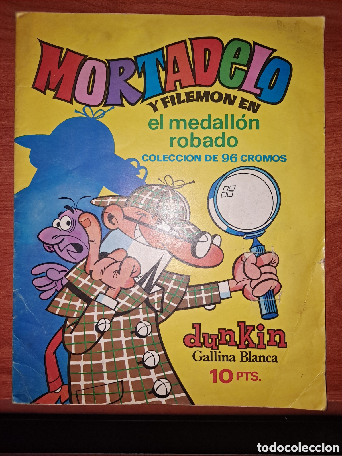 Coleccionismo &aacute;lbumes: &Aacute;lbum de cromos antiguo Mortadelo y Filem&oacute;n