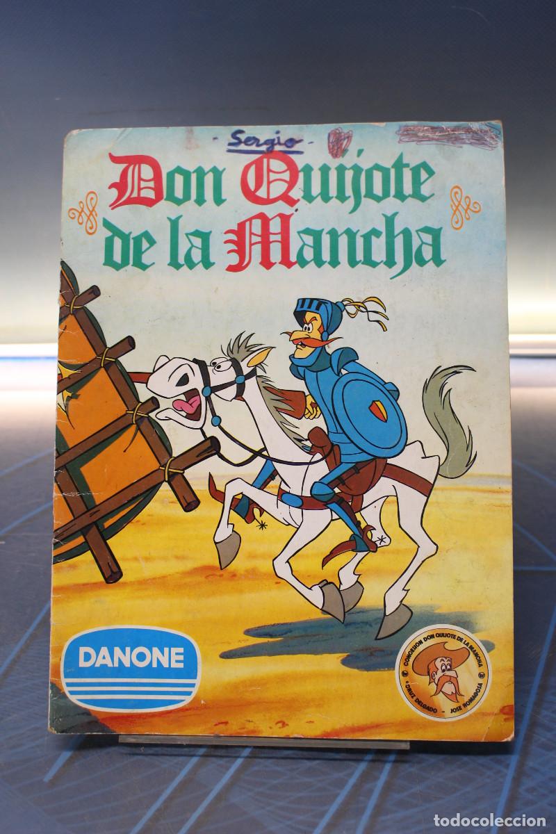 Coleccionismo &aacute;lbumes: &Aacute;lbum de cromos: Don Quijote de la Mancha. Danone, 1978. Incompleto.