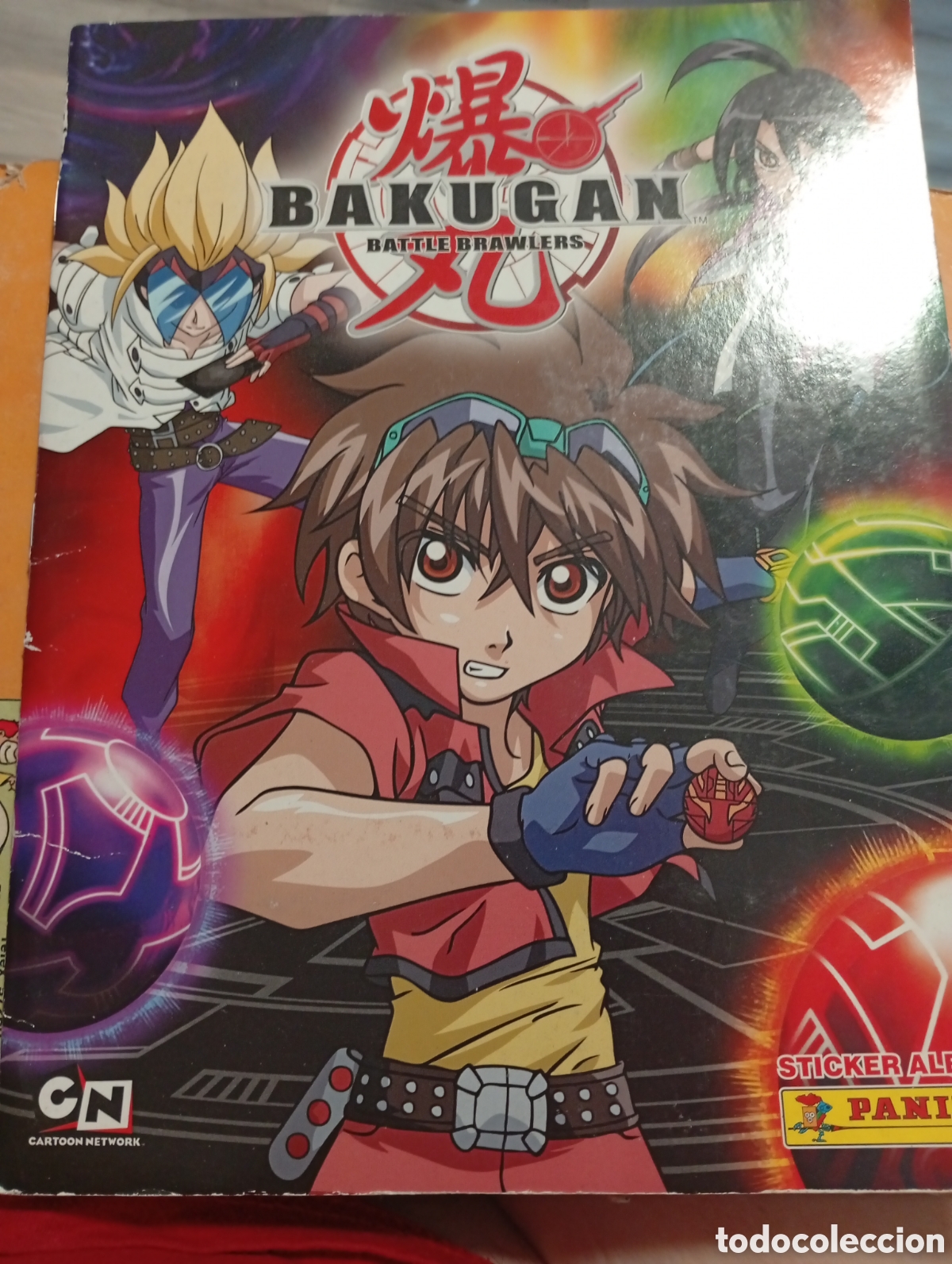 Coleccionismo &aacute;lbumes: &Aacute;lbum cromos Bakugan faltan 3