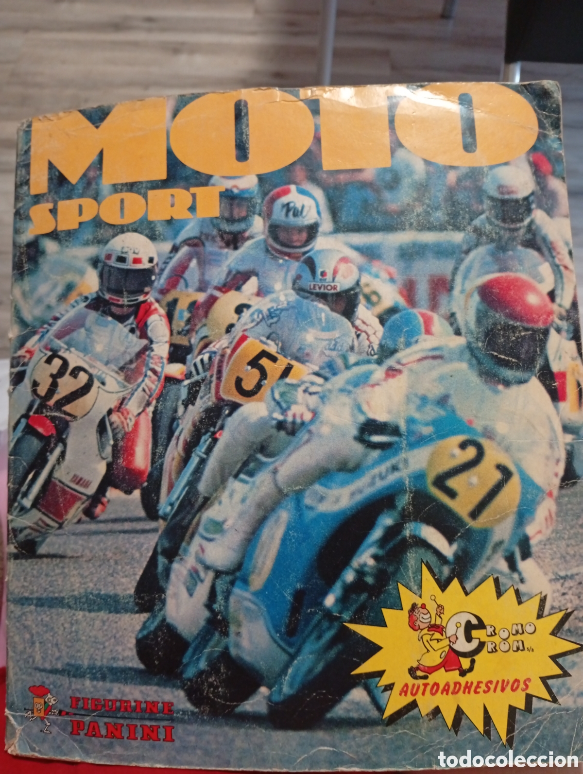 Coleccionismo &aacute;lbumes: &Aacute;LBUM CROMOS MOTO SPORT FALTAN 16 CROMOS